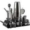 Cruiser Bartender 24-teiliges Set, Shakerglas, Mischglas, Cocktail-Barwerkzeuge, Weinset, Barkeeper-Set