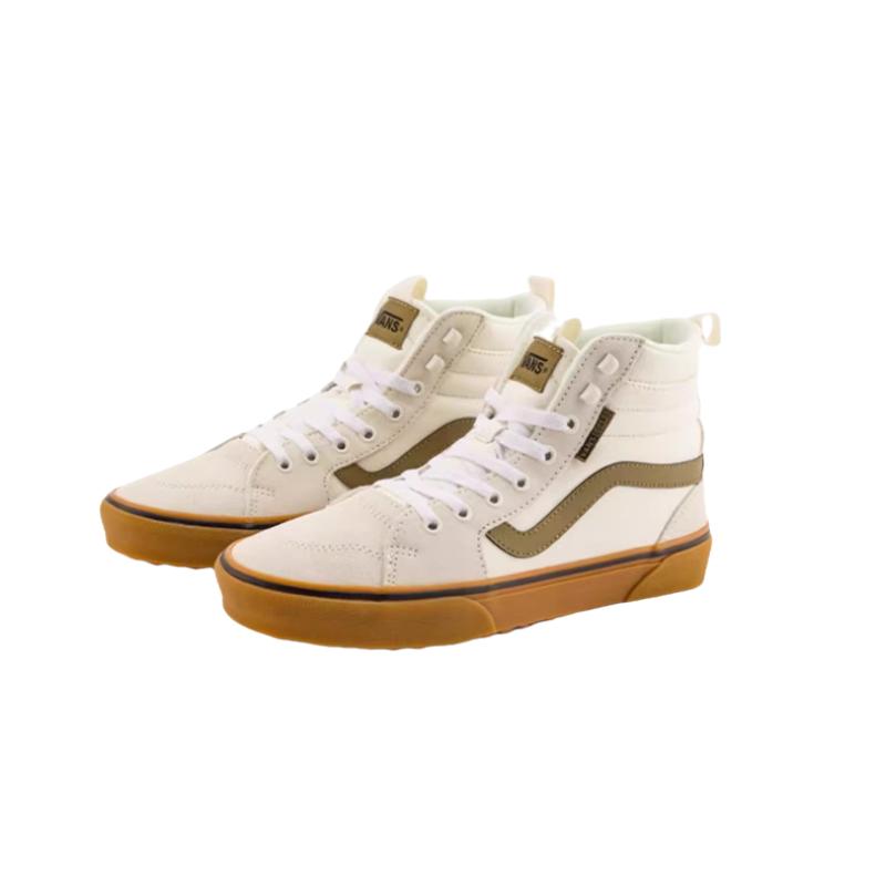 Vans Filmore Hi guard Comfortable Versatile Low-Top High-Top Skate Shoes Men Sneakers White VN000CZHBIL