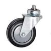 Heavy-Duty Polyurethane Swivel Casters - 4" & 5" Wheels, Smooth Durable Shopping Cart & Supermarket Trolley Rollers