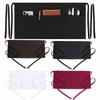 3 Pockets Black Waist Half Short Apron Restaurant Waiters Chef Aprons Cafe Shop BBQ Hairdresser Bar Aprons Cleaning Supplies