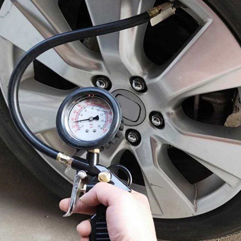 Buy Car Auto Tire Pressure Gauge Tire Air Gauge Inflator Tool Car Tire ...