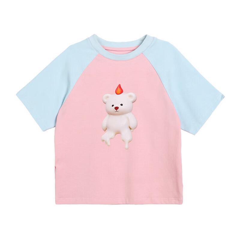LUSON Girls' 2026 Summer Short Sleeve T-Shirt