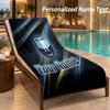 Custom Text Lazio FC Print Beach Towel Large Towel For Home Bathroom Beach