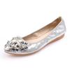 Pointed Toe Rhinestone Mary Jane Flats - Women's Autumn Soft Sole, Sizes 41-43