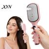 Hair Smoothing Spray Brush Electric Massage Brush, USB Rechargeable Misting Air Cushion Anti-static Anti-Frizz Detangler Steam Comb for Dry