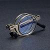 High-Definition Foldable Anti-Blue Light Reading Glasses—Screwless, Anti-Radiation, Ideal for Mid to Elderly Users