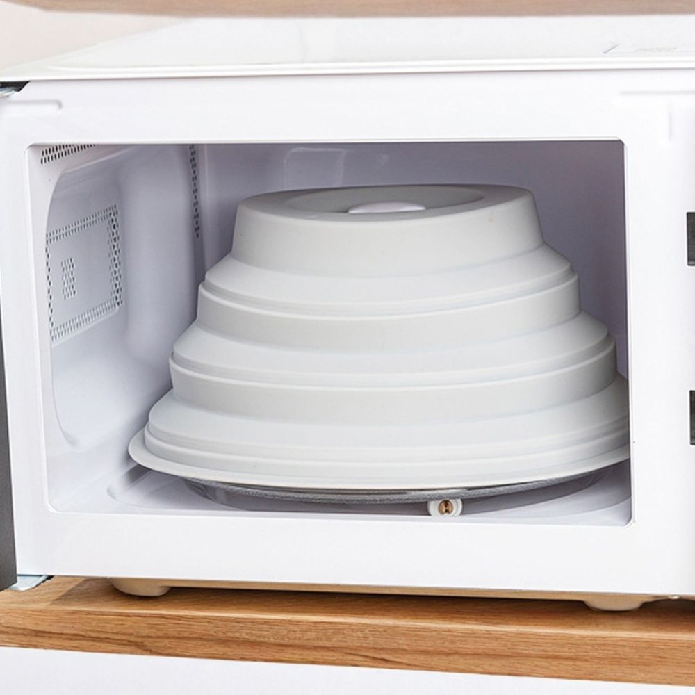 Splash-proof Magnetic Microwave Splatter Cover Silicone Microwave Plate Lid Kitchen