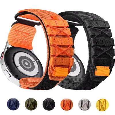 20 22mm Nylon Strap for Samsung Galaxy Watch 6/5/4 44 40mm 6 Classic 47 43mm 5Pro Sport Loop Band for Huawei GT 4 3 2 Bracelet