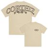Corteiz Alcatraz Bee Letter Printing Short Sleeve Men's and Women's Street Trend Loose Casual Crew Neck T-Shirt