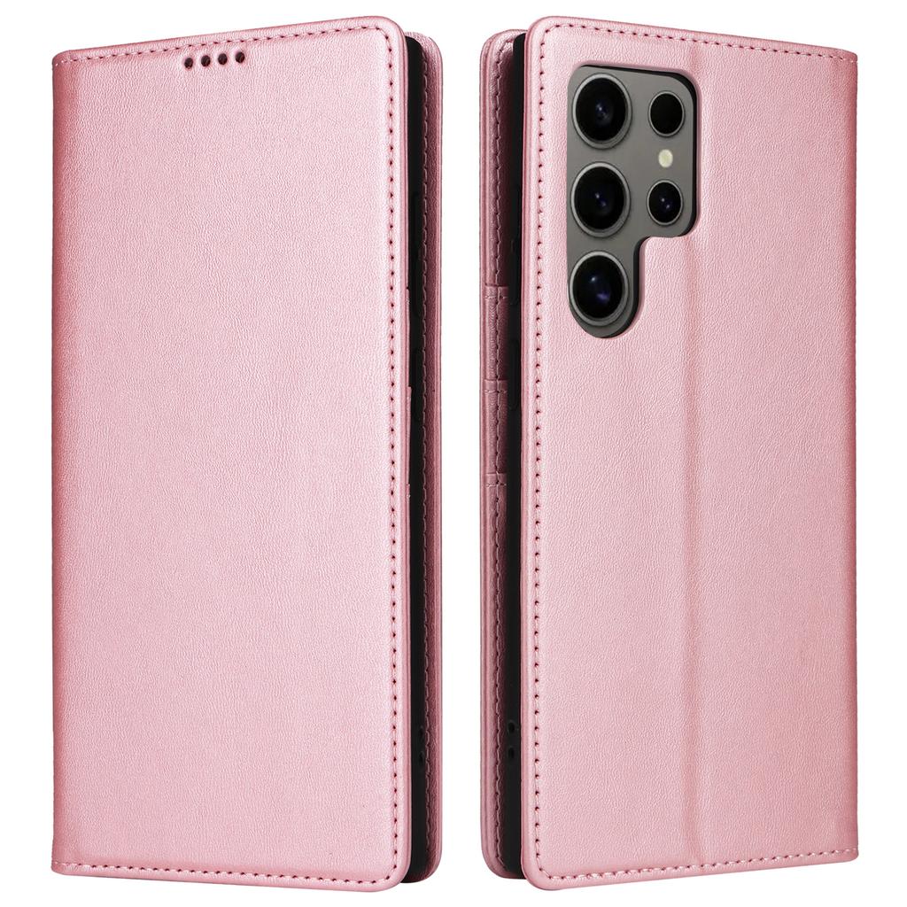 Für Samsung Galaxy S24 Ultra Hülle RFID Blocking Wallet Leder Handyhülle