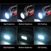 Practical LED Spotlights with Front and Side Lights, Integrated Carry Handle, USB Type C Charging, and 3 Mode for Outages and Garage Tasks