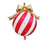 Matte Finish Christmas Bowknot Balloon Gold Bow Holiday Party Ornament  Christmas Decoration
