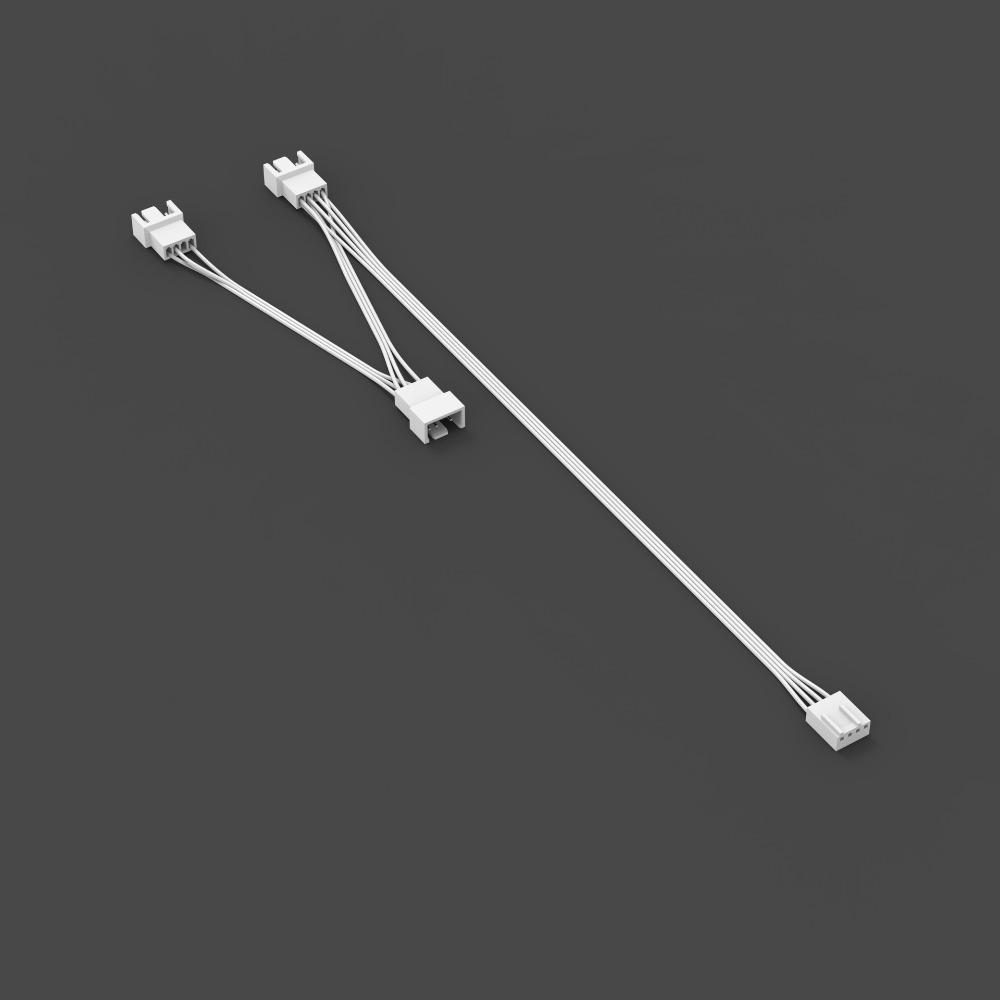 Multi-fan PWM Fan Splitter Cable 4Pin PWM Connector Practical Fan Extension Cable Computer Case