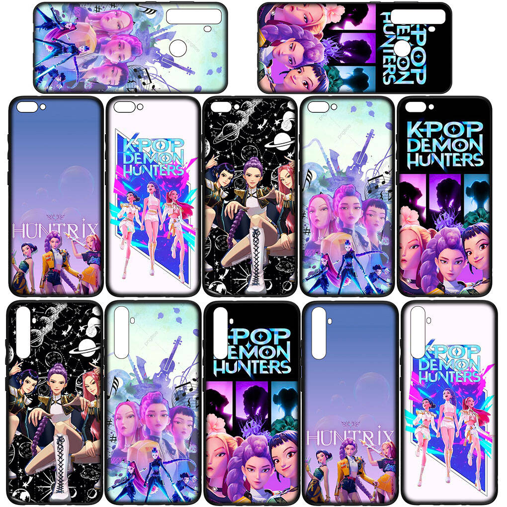 for Samsung Galaxy S25 S24 S23 S22 Ultra FE Plus A17 A37 A57 A56 A55 A06 A16 A15 A36 A26 A35 A05 A25 A54 A34 Case X Zoey KPop Mira Demon Rumi Hunters