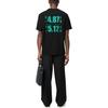 HUGO BOSS T-Shirts Men's Black Crew Neck Moderate Straight Fit 50485065-001
