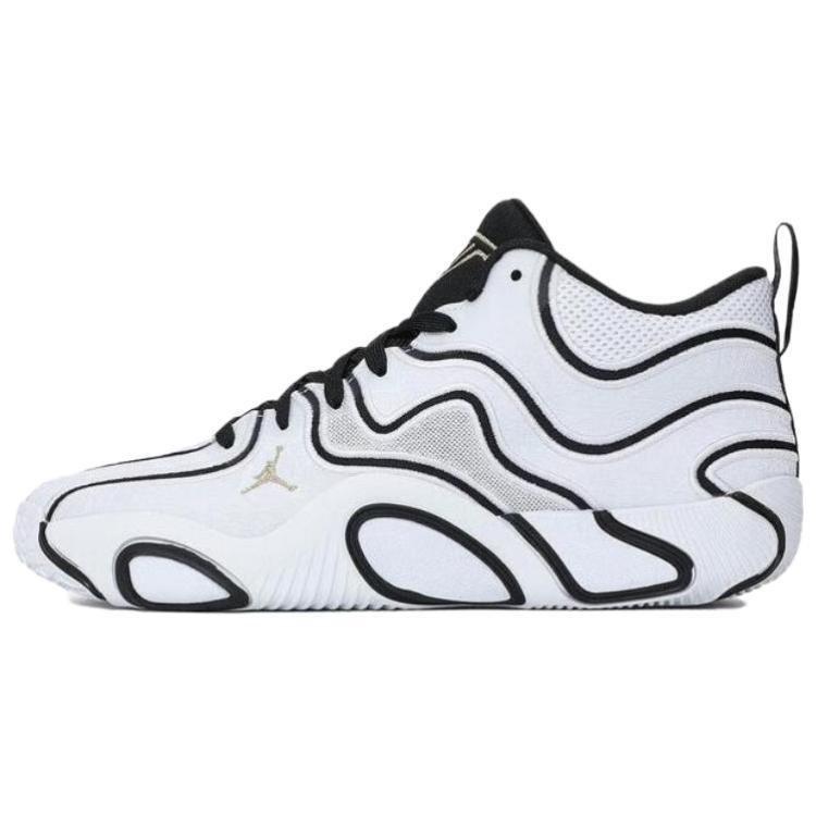 Air Jordan Tatum 3 PF White Black Metallic Gold Men s IB8150-100 EU 44