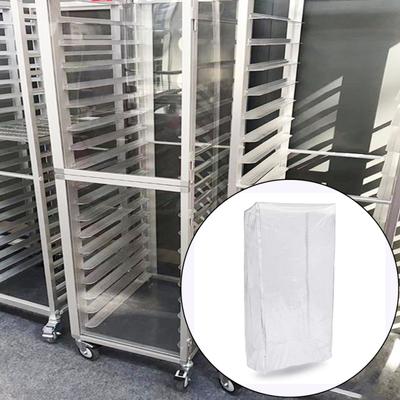 Brotständer-Abdeckung, transparente Brötchenpfannen-Abdeckung, Reißverschluss, Backform-Abdeckung für Heimbäckerei