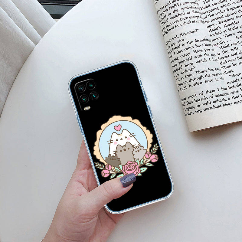 JO46 Pouzdro na telefon Pusheens Cat pro Motorola G34 G32 G31 G14 G84 G62 E32 G24 G72 G71 G73 G85 G200 G60S G60 G52 G51 G50 G42 G41 G32 G30