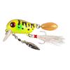 Spinnerbait with Feather Treble Hook Japanese Ultralight Fishing for Trout