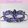 Pvc Glitter Mini Mask With Semihandmade Craft For Halloween Costumes And Parties