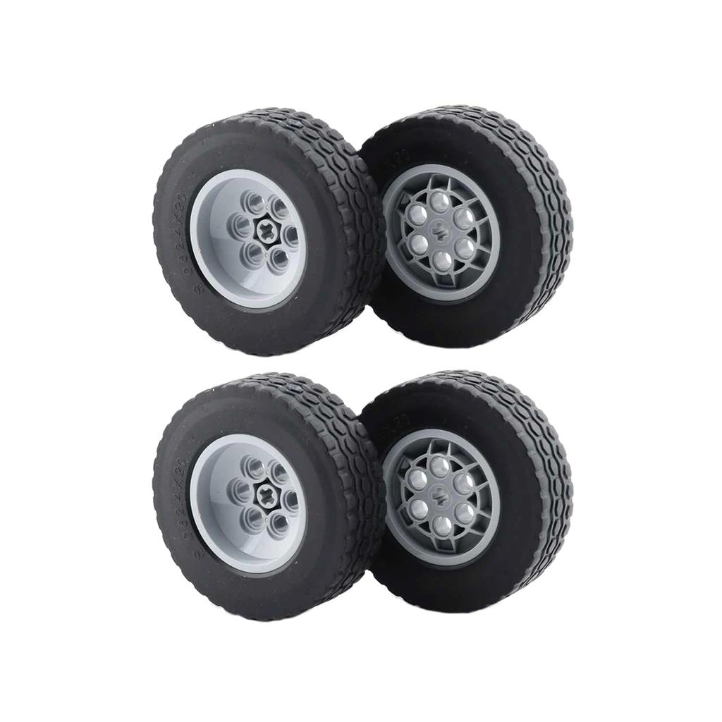 Four-wheel Drive Remote Control Car Motor Power 4WD RC Car Kit 32019 86652 Wheel Building Blocks Compatible with Legoeds RC Car
