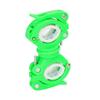 Bicycle Flashlight Lamp Clip Front Light Frame Fixed Bracket Clip Mountain Bike Riding Equipment Accessories