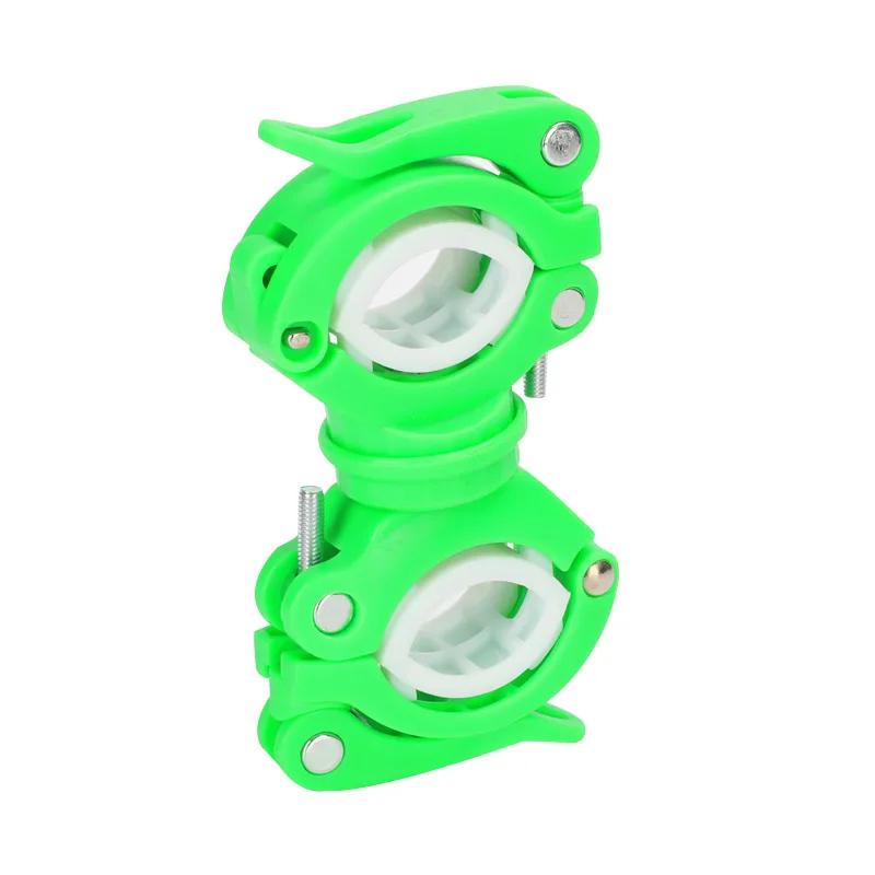 Bicycle Flashlight Lamp Clip Front Light Frame Fixed Bracket Clip Mountain Bike Riding Equipment Accessories