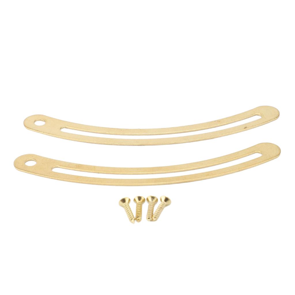 20 Set Lid Support Hinge Metal Retro Lid Stay Hinge with Screw for Cabinet Box Furniture