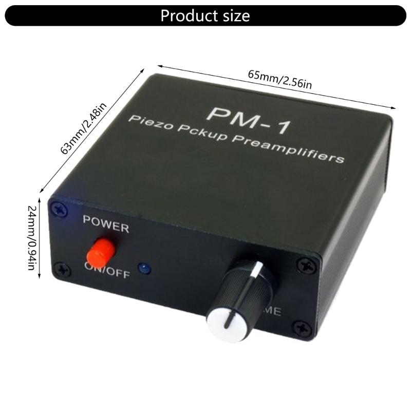 Auditory Amplifier with Adjustable Sound TYPE C DC5V High Impedance Charge Type Preamplifier Circuit Enhances Experience