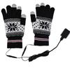 Tingbai Adjustable USB Heated Full Finger Gloves