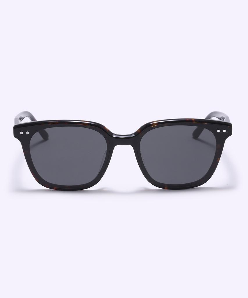 Alloaiweeo [Silverbite] Sbs1603 1818G Flat Bar Square Tortoise Sunglasses