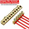 Electrical Connectors Copper Wire Connector Multi-specification With Hole Screw Brass Connection Row Terminal Block Electrical