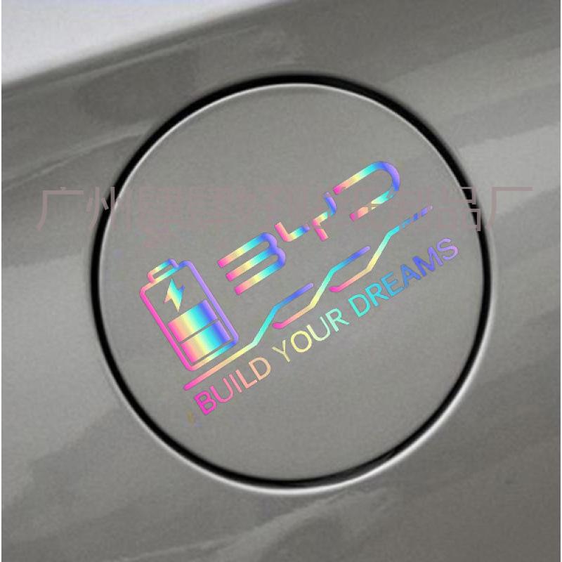 Autocollant de Cache-Port de Chargement Personnalisé pour Voiture Électrique BYD Atto 3