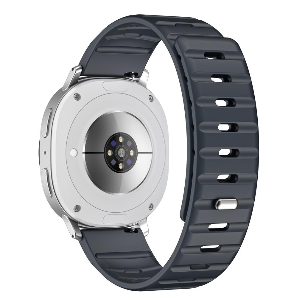 Magnetic Band for Samsung Galaxy Watch8 Classic 46mm/Watch8 44mm/40mm Silicone Breathable Watch Strap