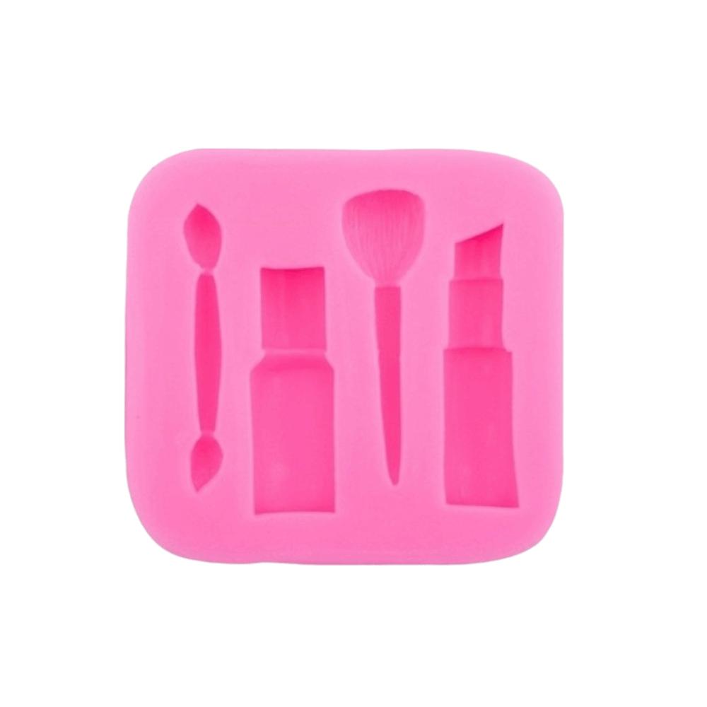 2PCS Silicone Silicone Fondant Mold DIY Cake Decorating Mold  Keychain Pendant Crafting