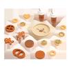 Wooden Afternoon Tea & Dessert Set for Kids - Cake, Cheese, Cookie, Coffee Toy
