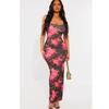 French Style Summer New off-Shoulder Sexy Digital Print Slim Fit High Sense Sling Dress Formal Dress Women