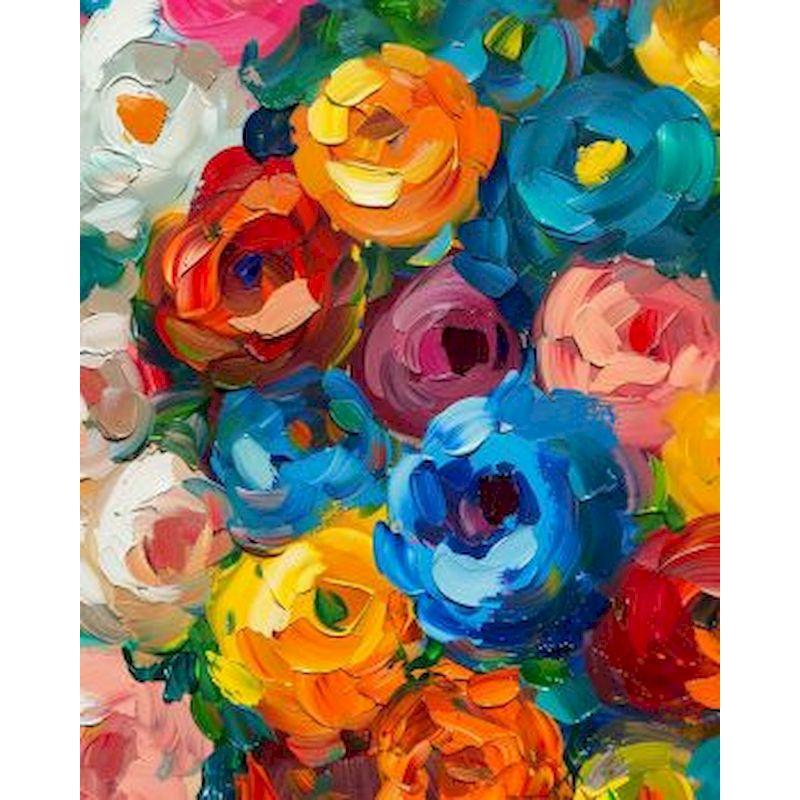 CHENISTORY 5d DIY Diamond Painting Floral Kits Embroidery Sale Diamond Mosaic Needlework Cross Stitch Diy Gift Home Decor