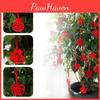 8pcs Chinese New Year Cny Outdoor Red Decor Festival Bonsai Money Tree Pendant For Festive Celebrations