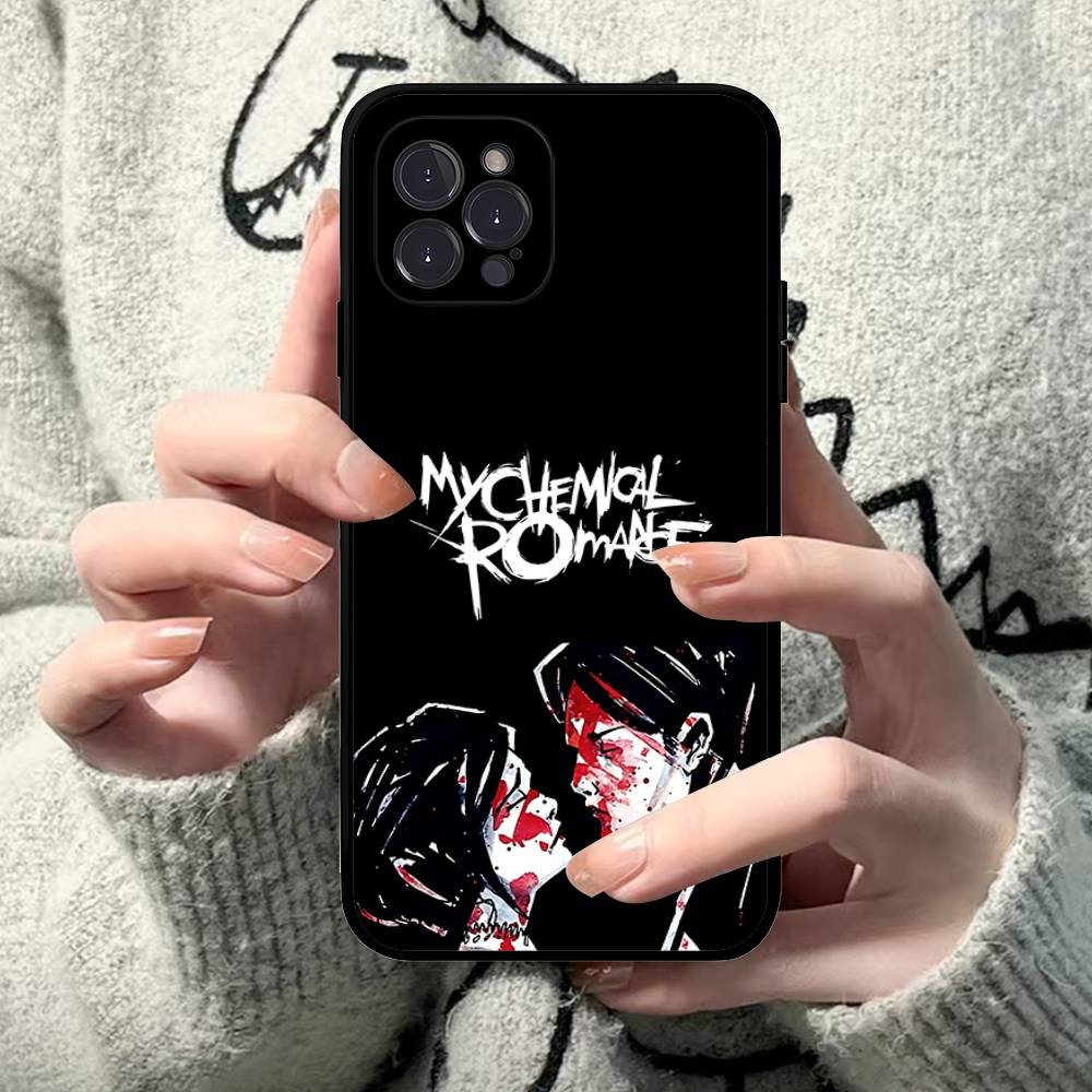 My Chemical Romance Phone Case For IPhone 17 16 15 Plus X 14 11 12 13 Mini Pro Max Mobile Cases