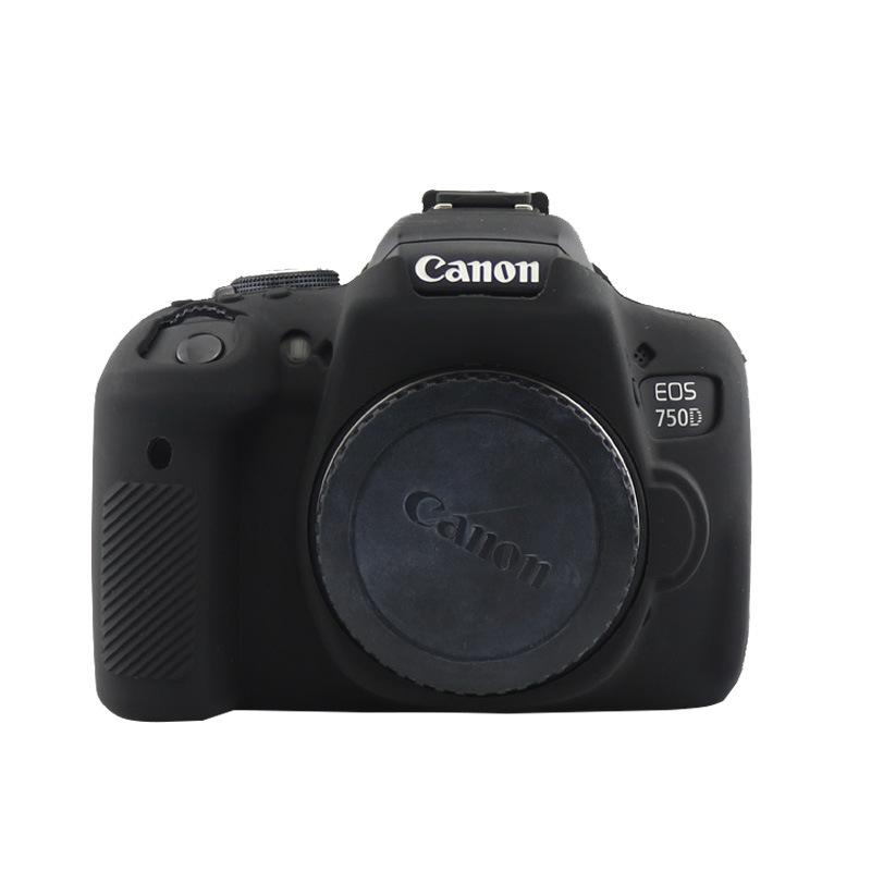New Silicone Case for Canon EOS 750D - DSLR Camera Protective Cover and Bag