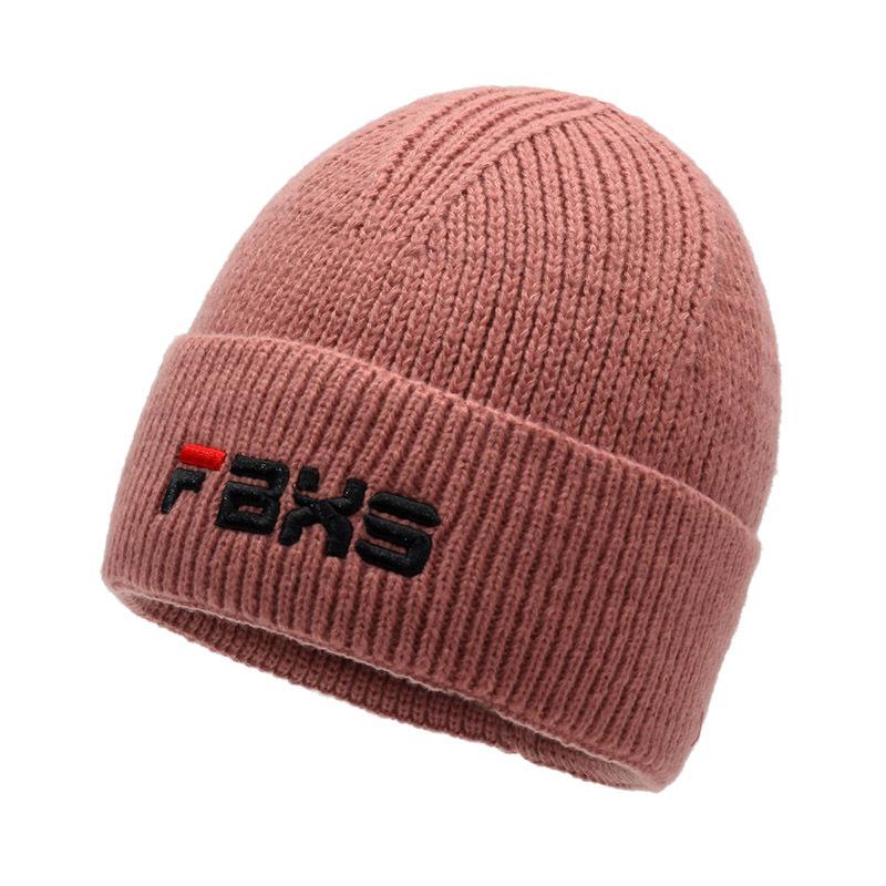 Couple Knitted Hat Versatile Fashion Three-Dimensional Embroidered Wool Hat Men'S And Women'S Outdoor Warm Ear Protector Cold Hat