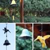 Hanging Hummingbird Cast Iron Bells Creative Metal Pendant Japanese Style Wind Chime  Room