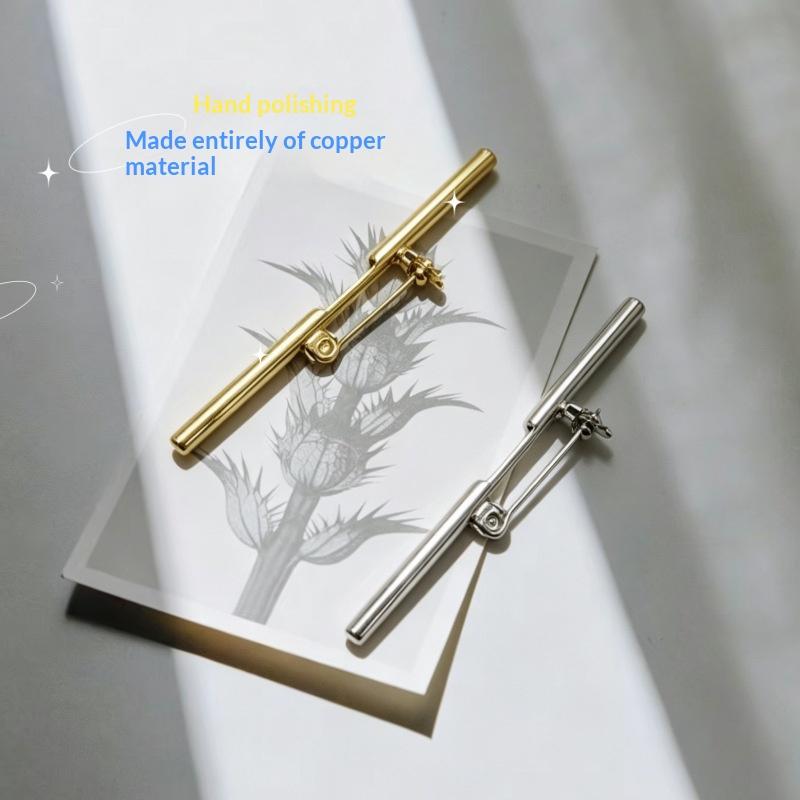 Decorative Branch Brooch Metal Design for Flower Lapel Pin Elegant Style