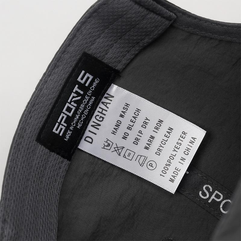 Spring Summer Letter Quick-Drying Hat Men Sports Cap Lightweight Outdoor Sunscreen Hat