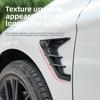 2pcs Vent Cover Fender Hood Air Flow Intake Trim Car Side Exterior Accessories Wing Decals Ventilation Sticker Modified Styling