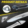Front Driver & Passenger Side Exterior Door Handle For 2011-2016 Hyundai Elantra