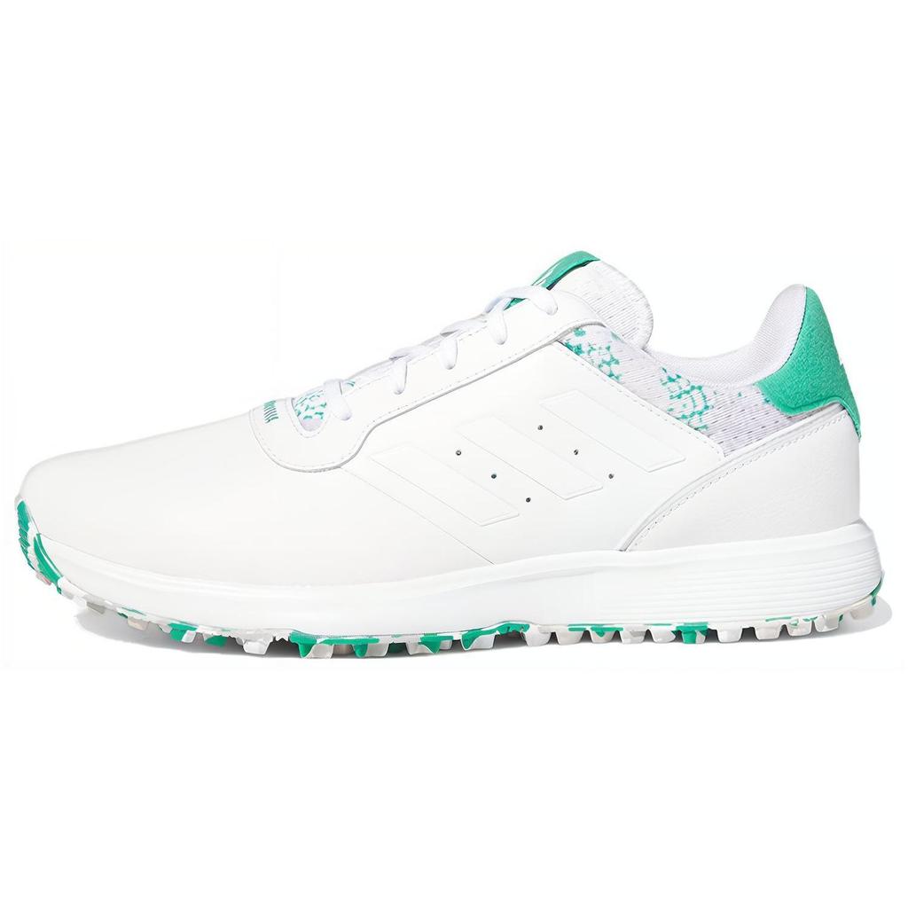 adidas S2G SL 23 Shock Absorbing Slip Resistant Durable Low Top Golf Shoes Men Sneakers White Green GV9422