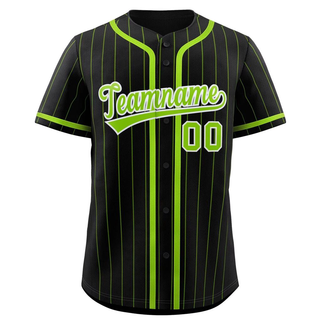 Men's and Women's Fashion Baseball Jerseys, Hip-hop Sports Buttons, Cardigan, Striped Letter Print Short-sleeved Top