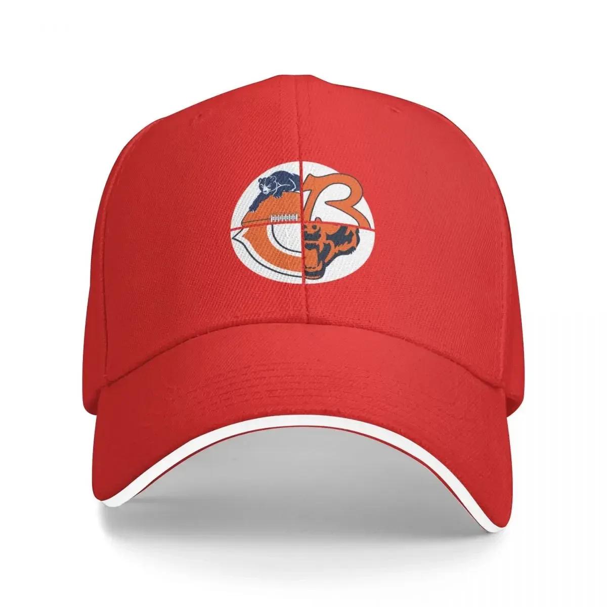 Chicago Football Quad Baseball Cap summer hat Military Tactical Cap Unisexs Baseball Womens